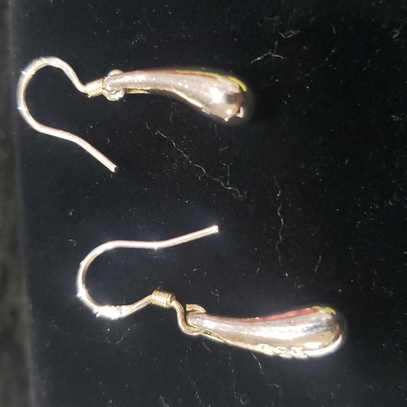 Vintage Earings Stamped 925 - Picture 2 of 5